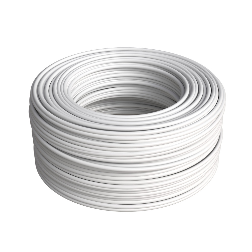 CAT6 Ethernet Cable 1000FT 23AWG CCA Network Solid Bulk Wire, Pull Box, White