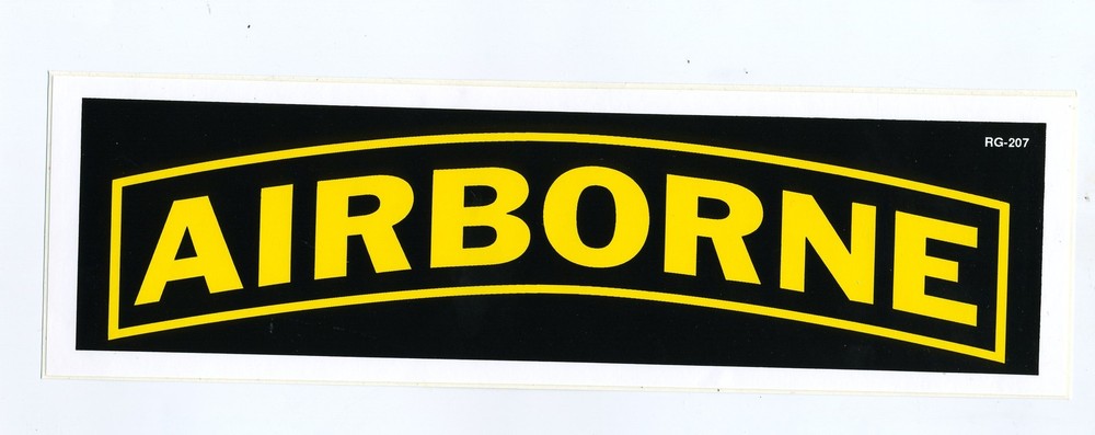 Airborne - Bumper Sticker-G2412