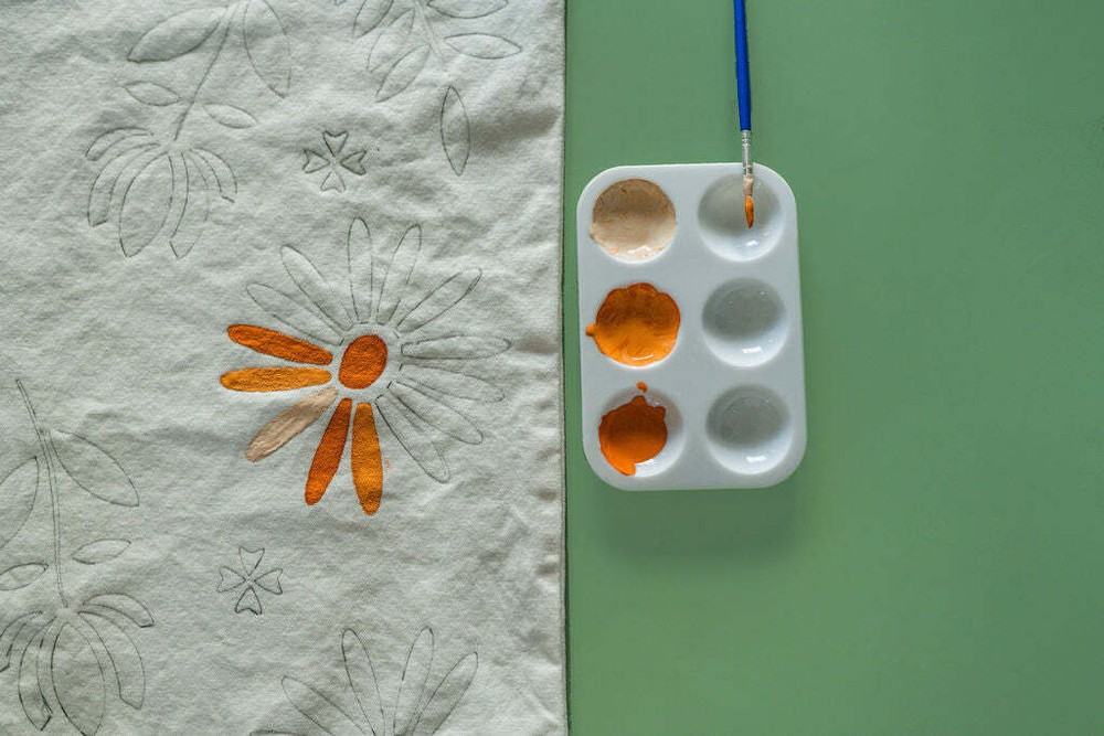 Painted Throw Pillow Kit