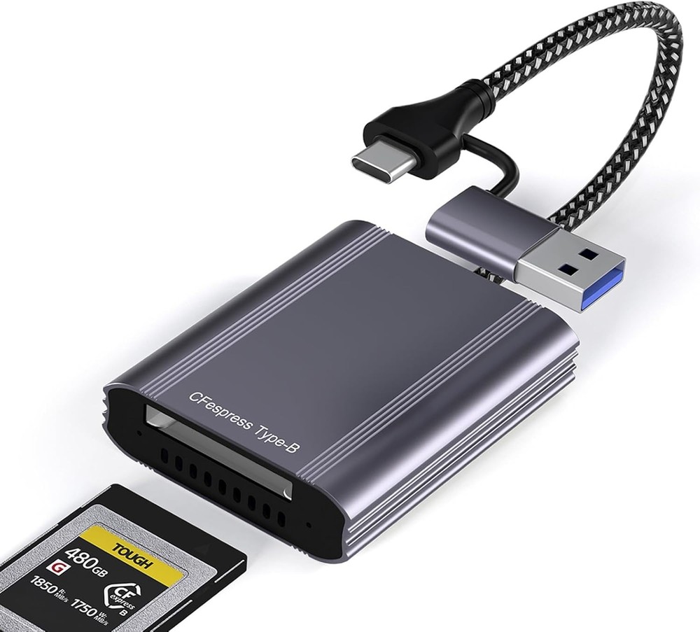 Cfexpress Type B Card Reader - USB 3.2 Gen 2 10Gpbs CF Express Type B Adapter...