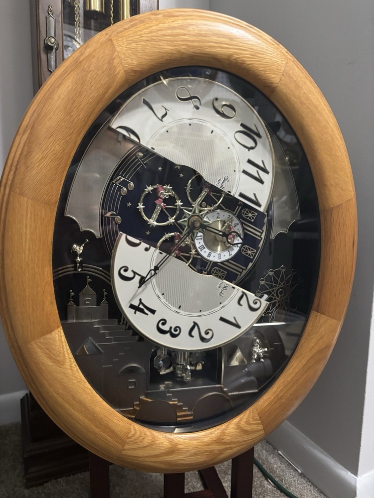 Small World Rhythm Timecracker Golden Oak