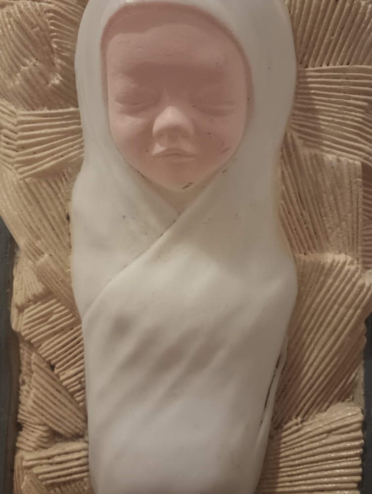 BLOW MOLD RARE TPI NATIVITY SET