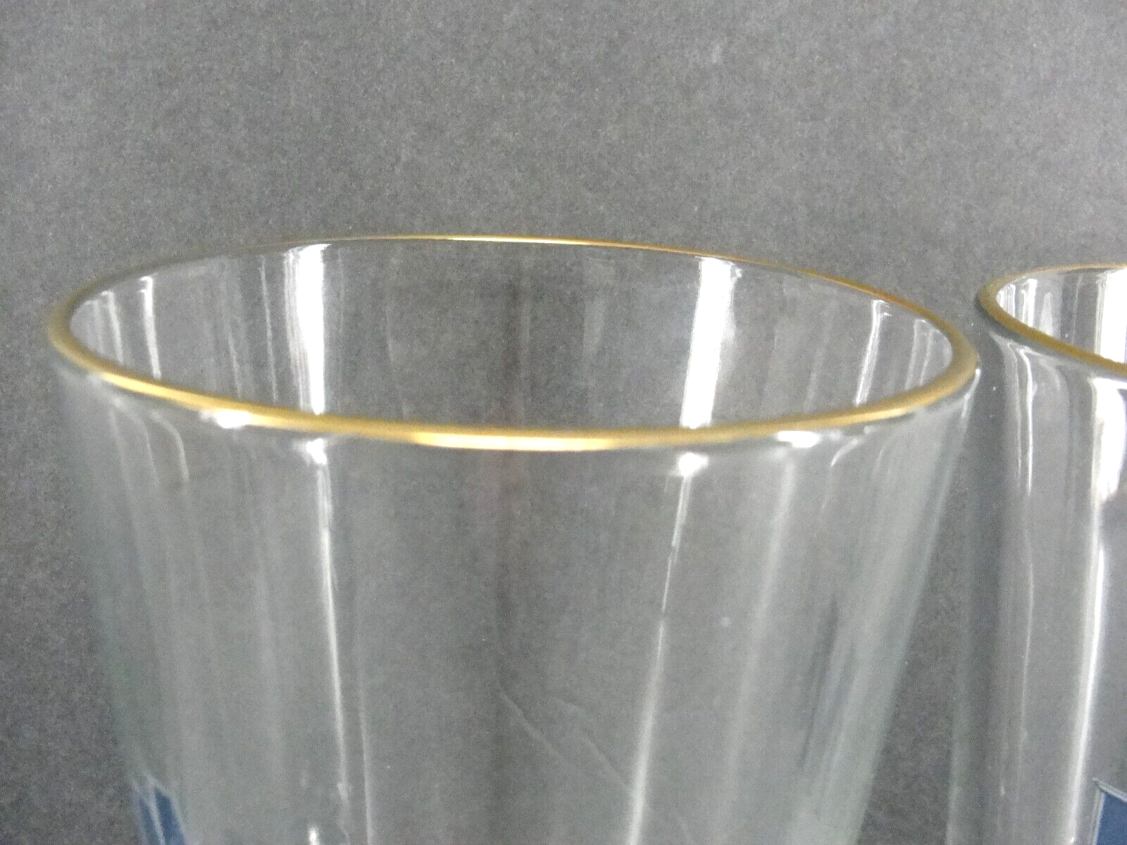 MODELO ESPECIAL CERVEZA BEER 16oz PINT GLASS TUMBLER GOLD RIM BAR MANCAVE NEW