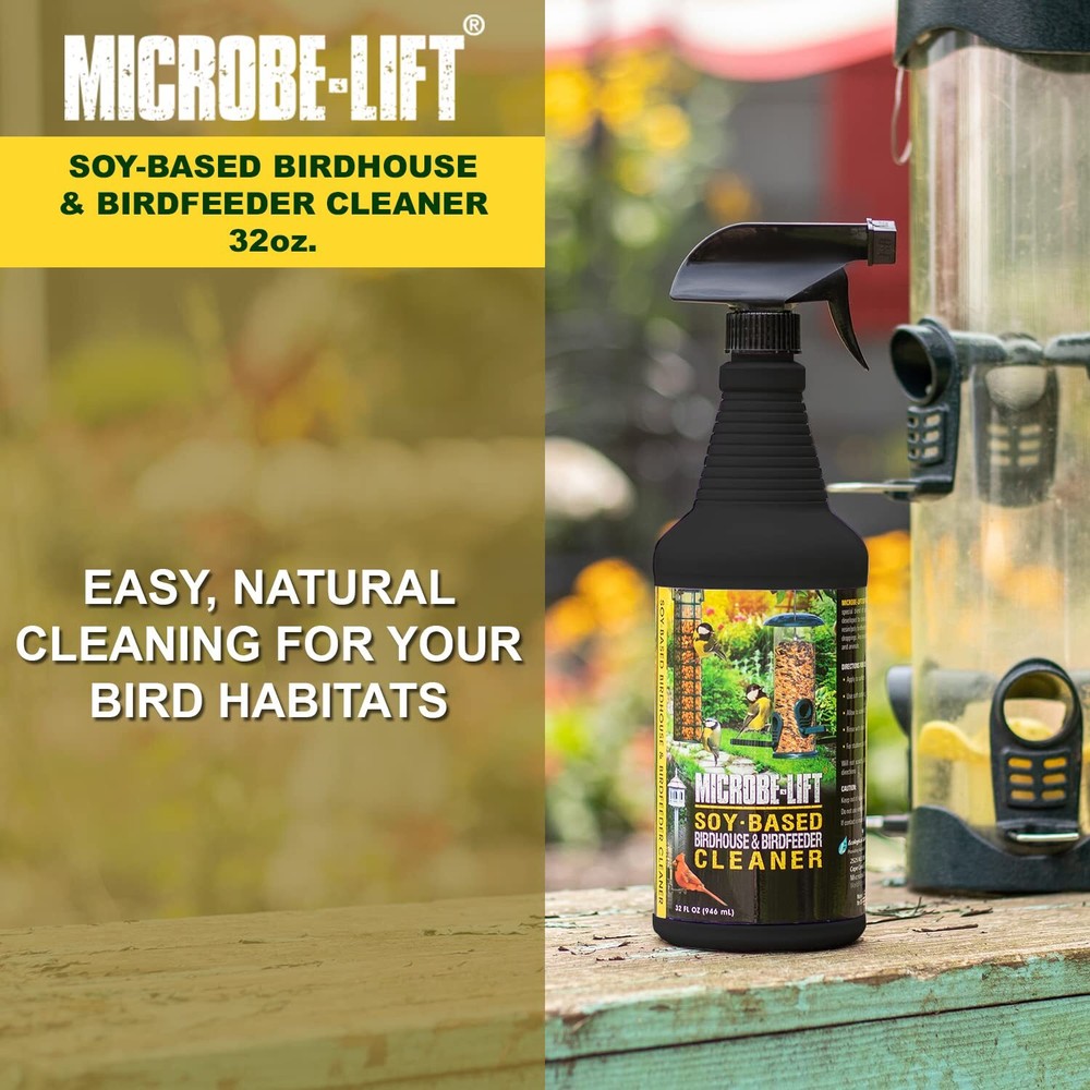 Microbe-Lift Soy-Based Birdhouse & Birdfeeder Cleaner