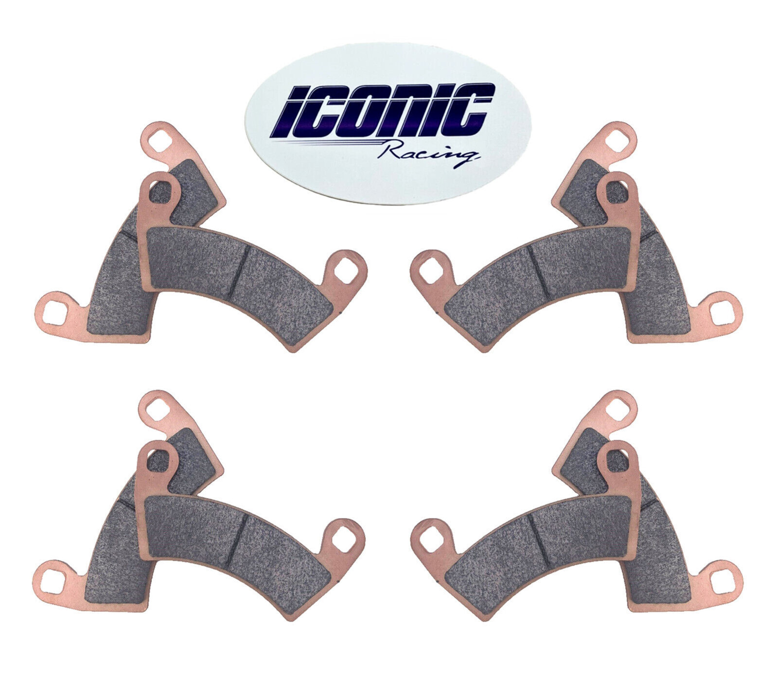 Sintered Front & Rear Brake Pads for 14-23 Polaris RZR XP 1000 / XP 4 1000 / RS1