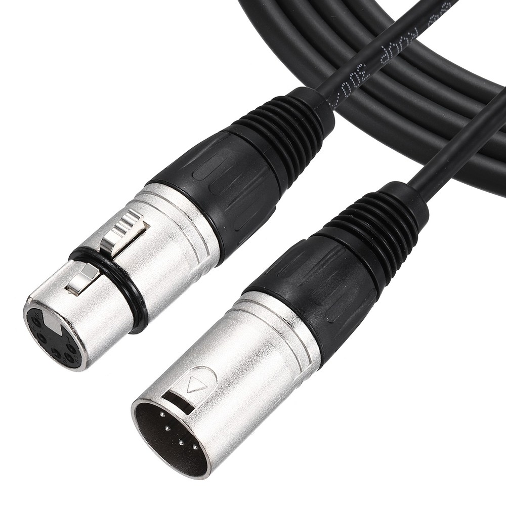2Pcs 5 Pin XLR Cable 7 ft XLR Microphone Cable for Stage Studio Cable
