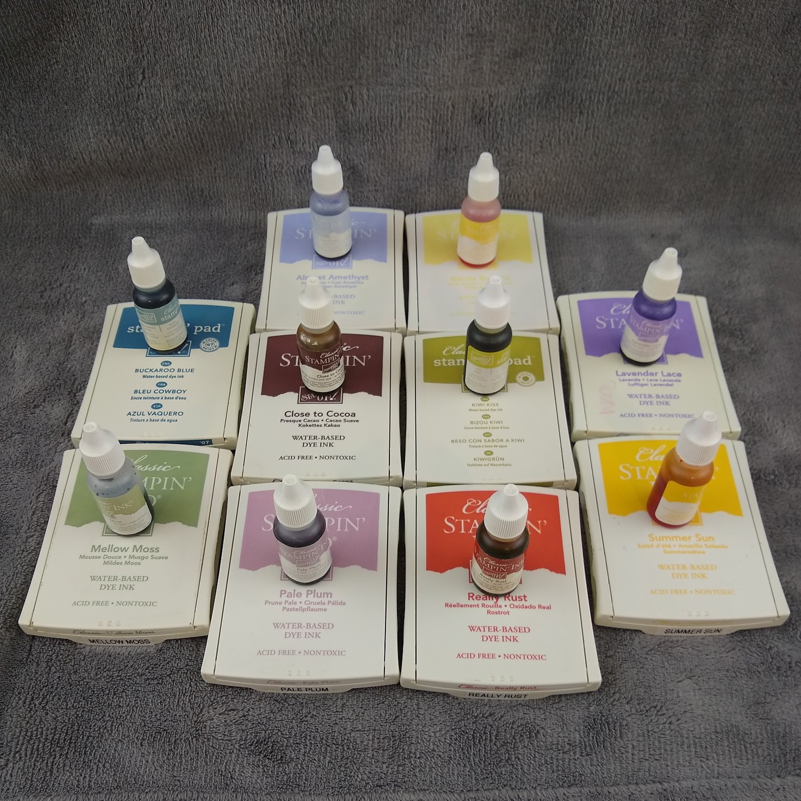 STAMPIN UP Classic Ink Linen Pads w/ Matching Ink Refills You Choose