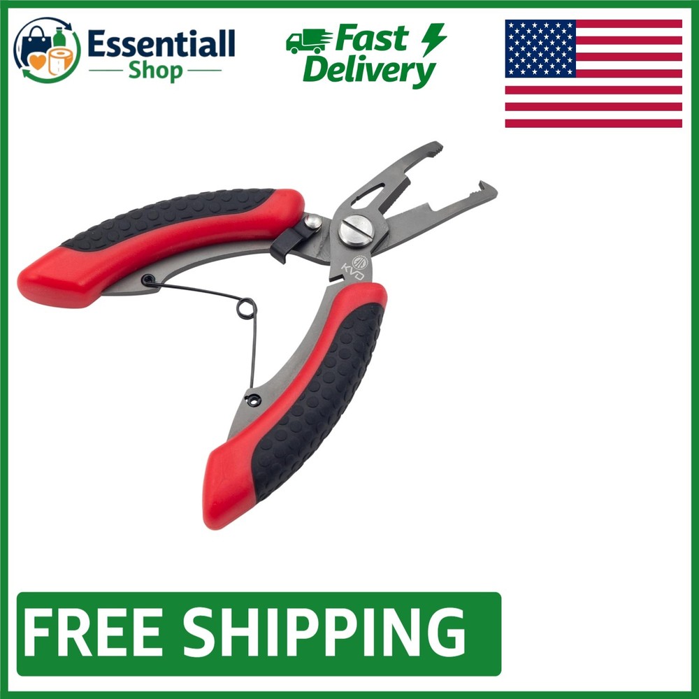 Spring-Loaded KVD 5-Inch Split Ring Pliers with Superior Grip & Performance