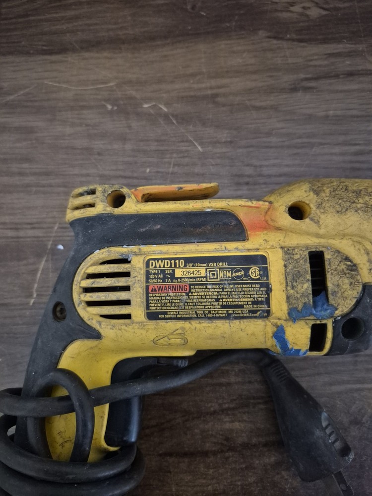 DeWALT DWD110 3/8 Corded VSR Drill