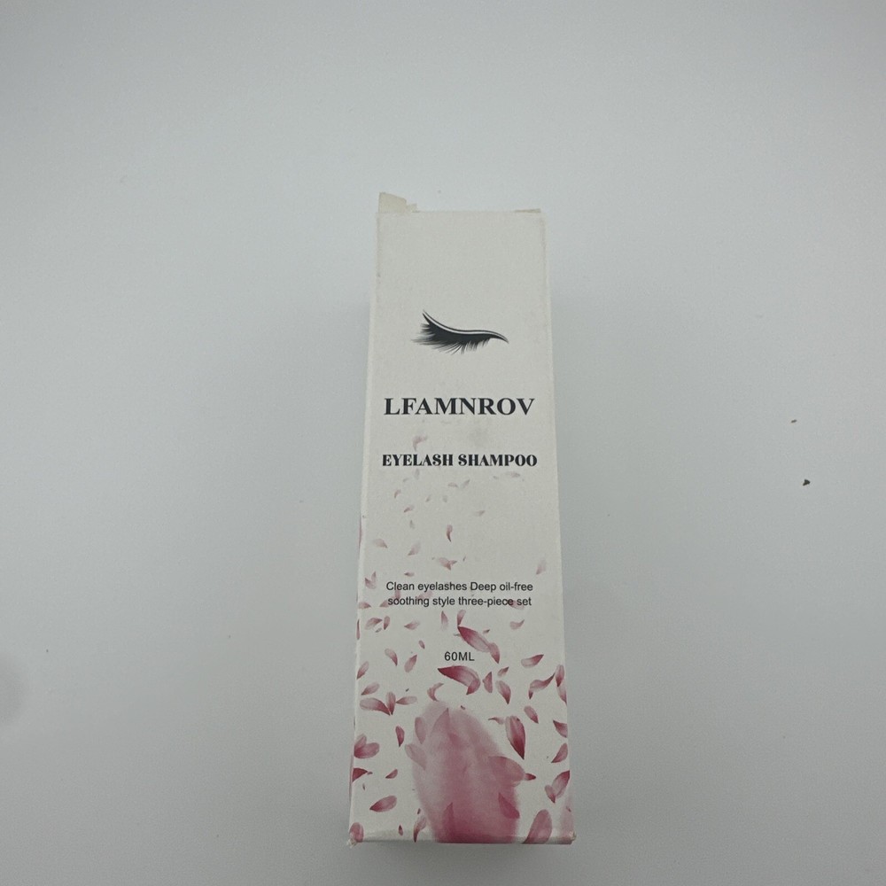 Lfamnrov Eyelash Shampoo