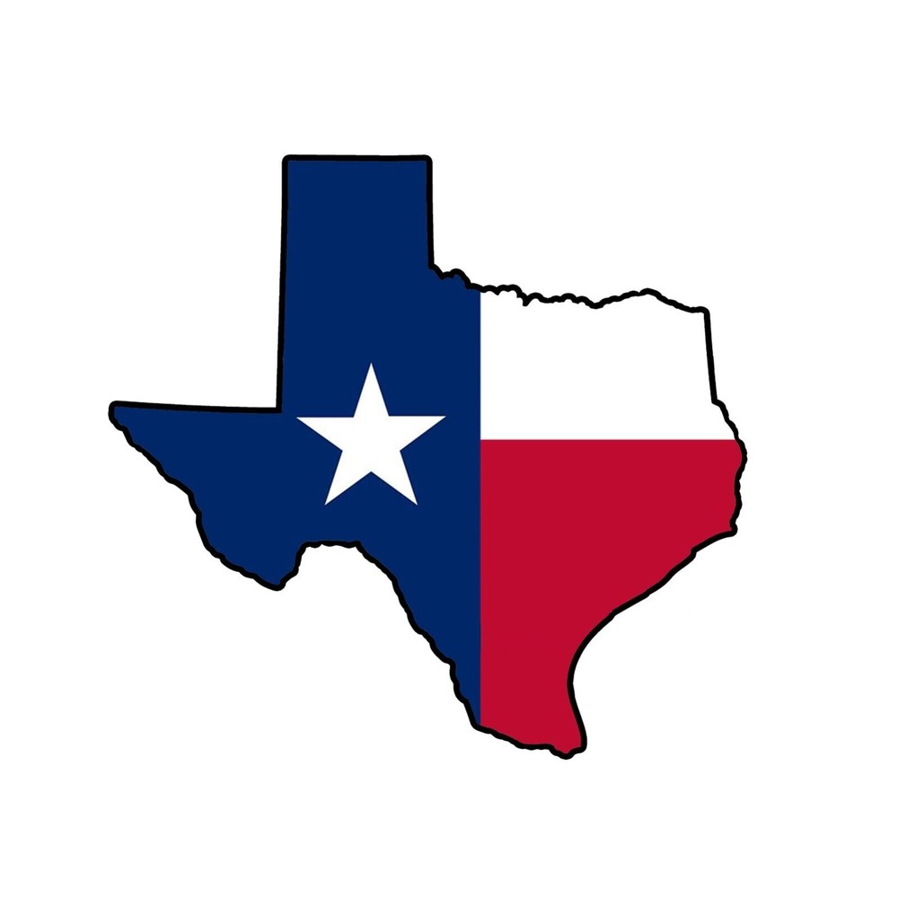 Texas Flag Sticker Decal