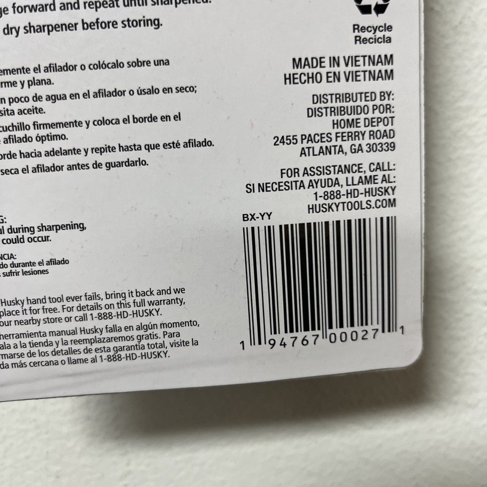 Husky Folding Sharpener