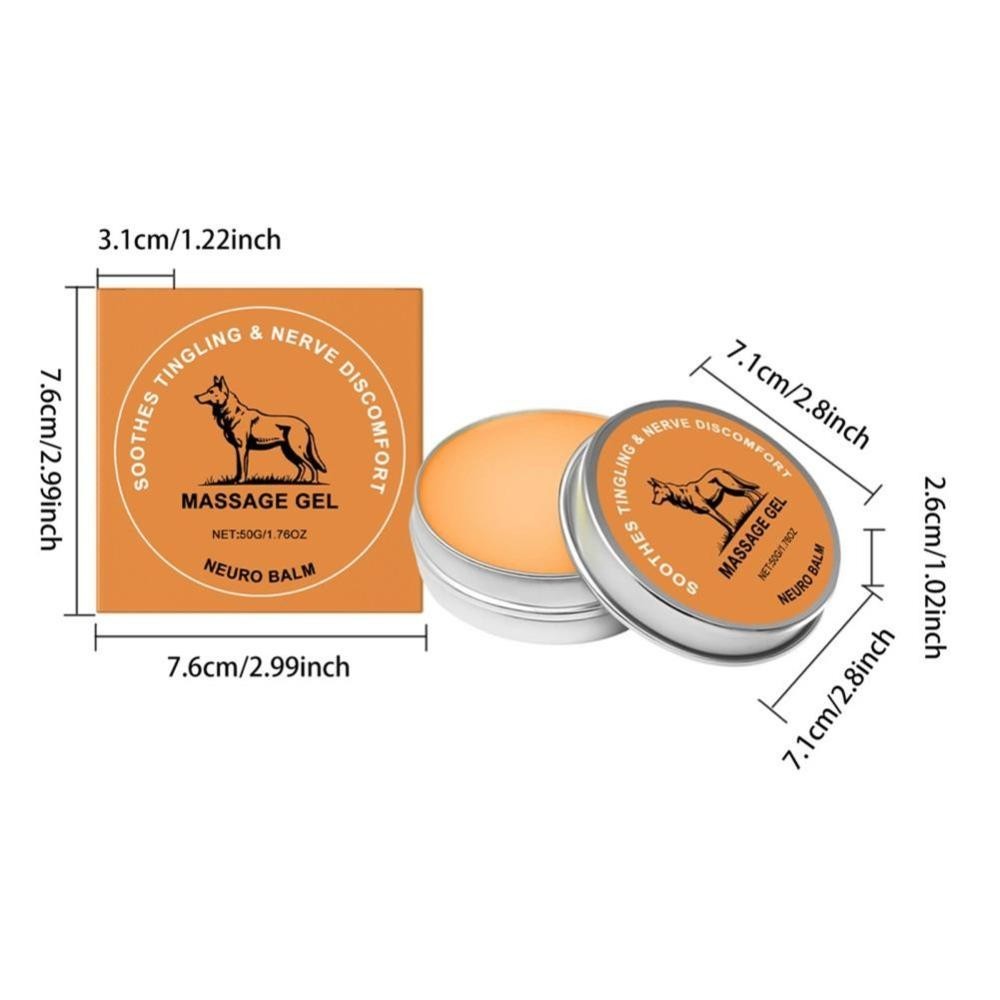 1-5X Therawolf Neuro Balm, Nerve Relief Balm for Neuropathy, Natural Joint Care