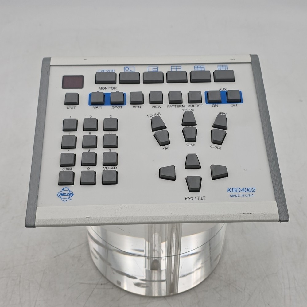 PELCO KBD4002  PTZ Control Keyboard  Fixed/Variable Speed