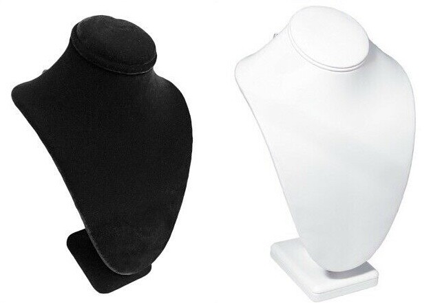 7 1/2" Tall Neckform - NECKLACE Display Bust Showcase Display Jewelry Bust Stand