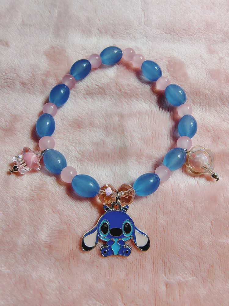 Stitch Elastic Beaded Bracelet