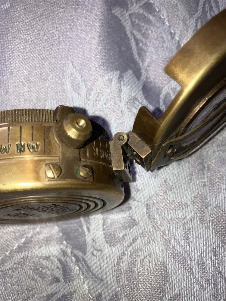 British Army WW11 Brass Compass