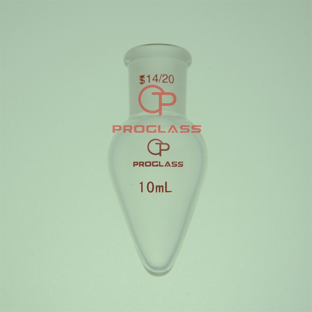 Laboratory Glass Pear Shaped Flasks 14/20 Joint