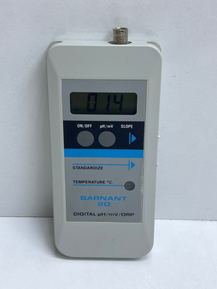 BARNANT 20 DIGITAL PH/MV/ORP METER 559-3800