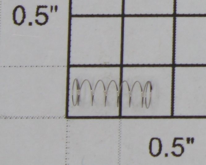 Lionel TC-112 Plunger Spring (5)
