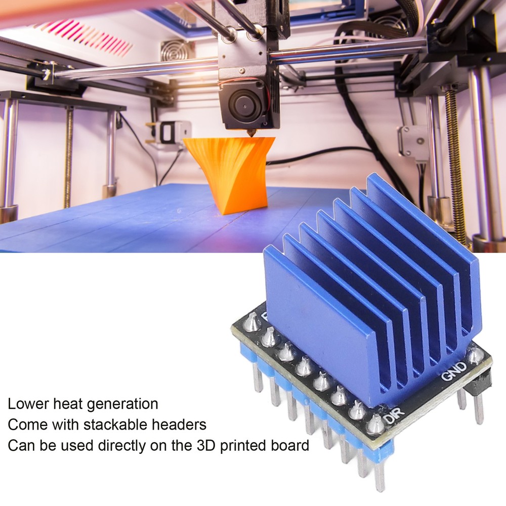 TMC2208 Driver Chip Ultra Quiet Stepper Motor Driver 3D Printer Controller Hot