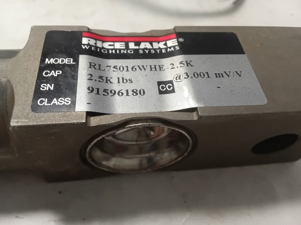 Rice Lake RL75016WHE-2.5K Load Cell 2.5K lbs (O7D)