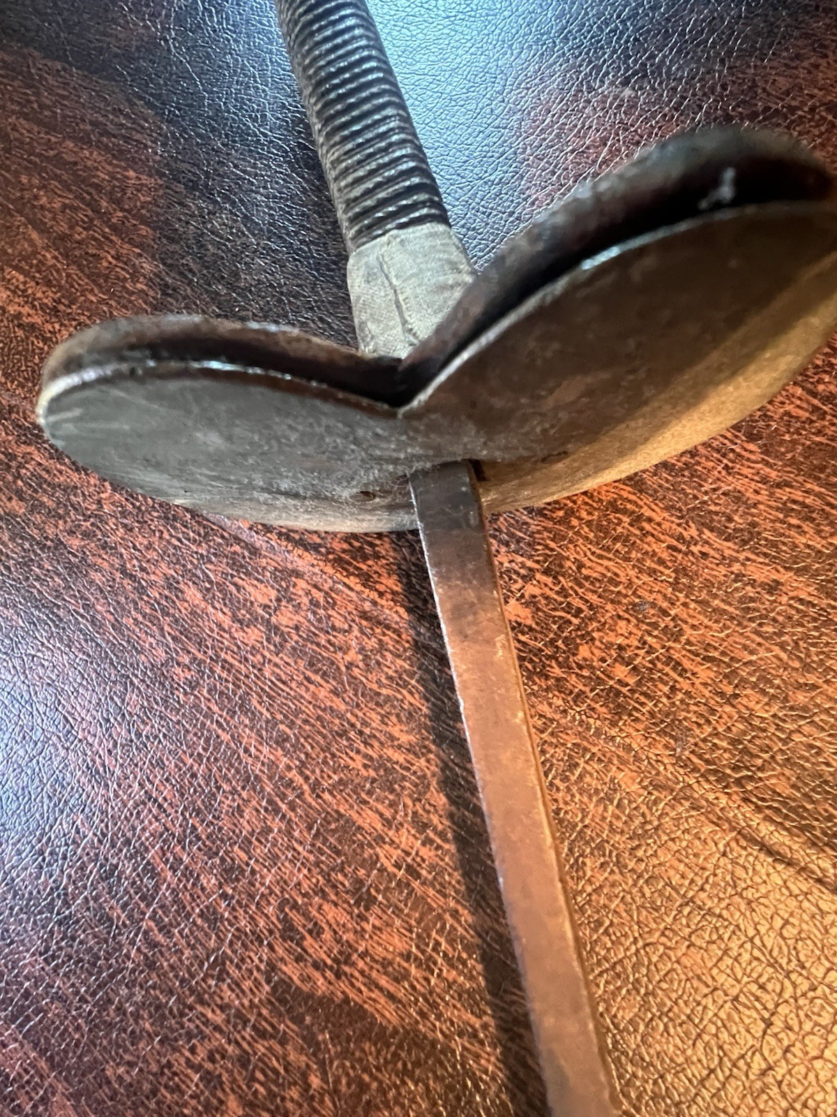 Antique French Fencing Foil Sword Brunon A Cotatay c1900 Épée Training Blade