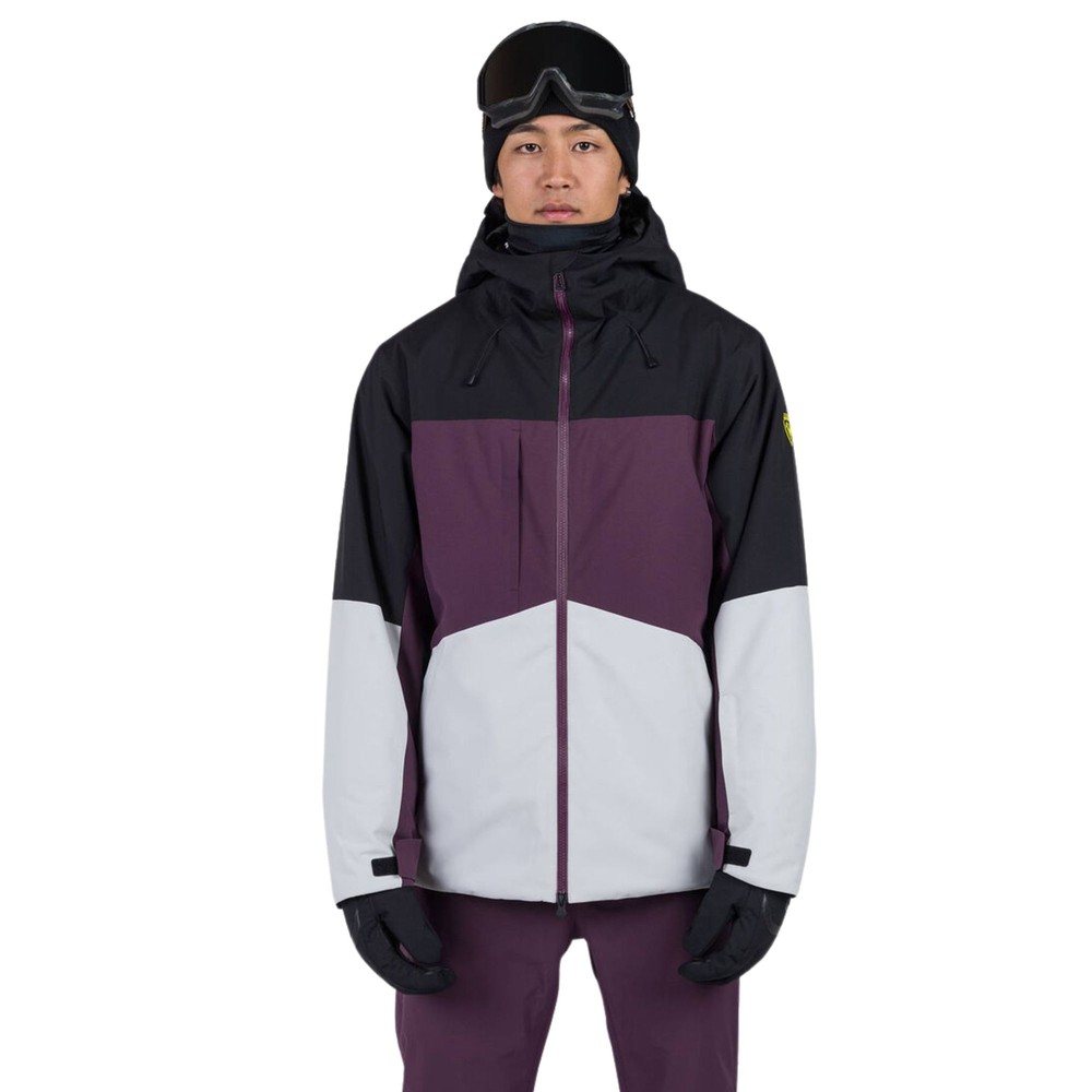 Rossignol Corbet's Men's Winter Jacket, Mulberry, Medium