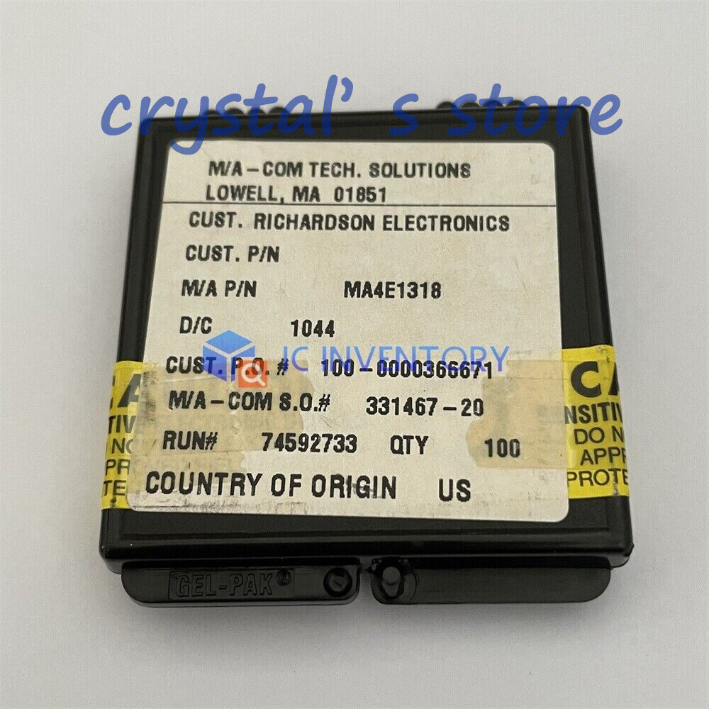 1PCS MA4E1318 DIODE,SCHOTTKY,GAAS,FLIPCHIP,A/P M/A-Com