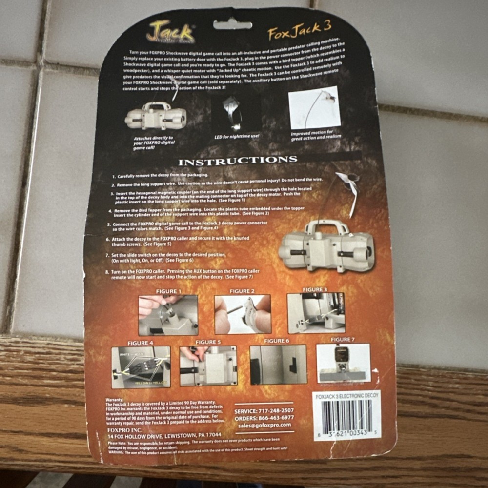 FOXPRO FoxJack 3 Electronic Predator Decoy