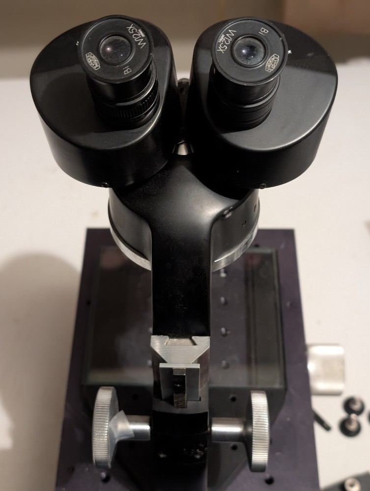 Spencer Microscope. professional stand and attachments