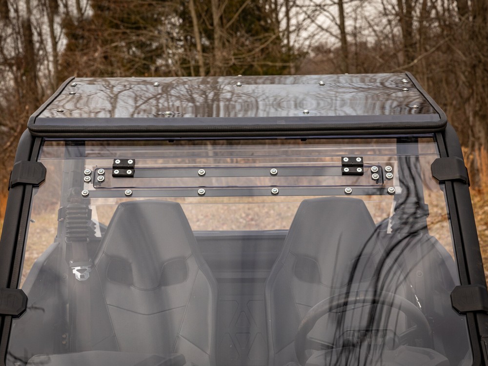 SuperATV Scratch Resistant Vented Windshield for Can-Am Commander (2021+)