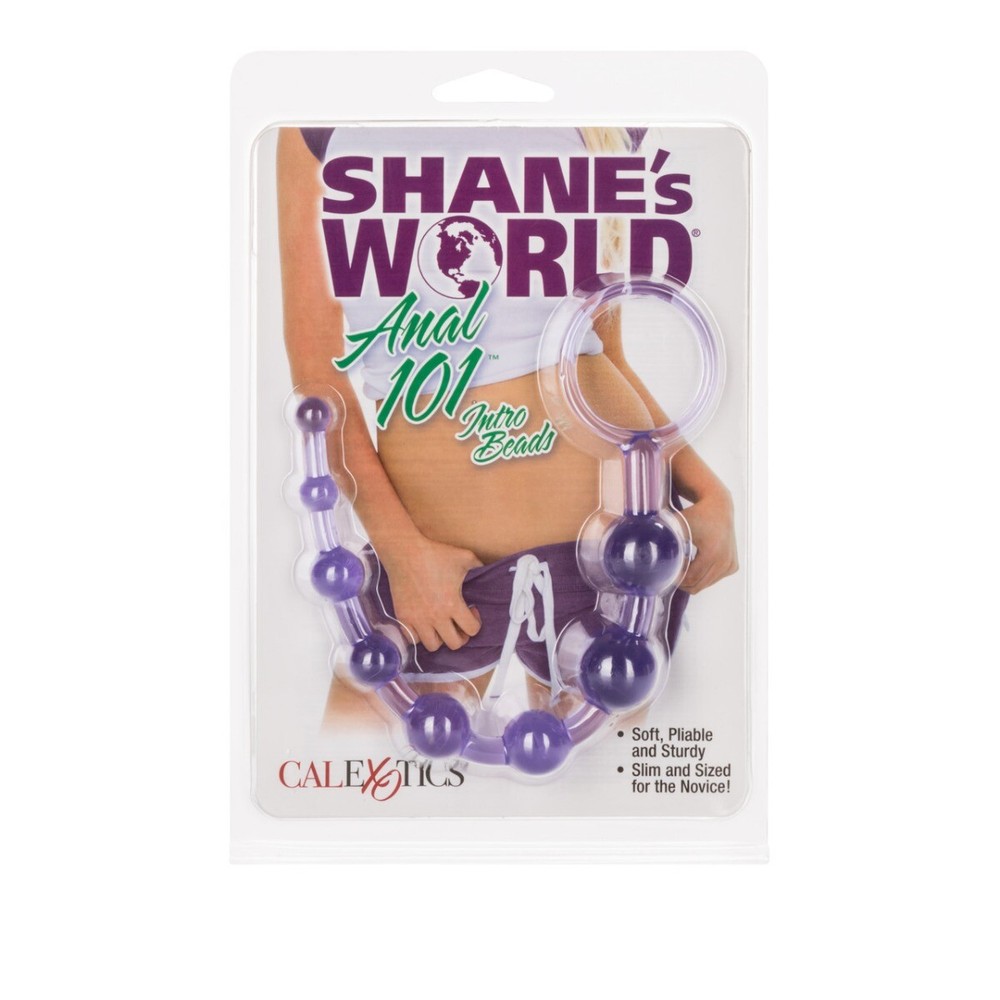 Slim Soft Flexible Bendable Beginner Anal Beads with Retrieval Ring