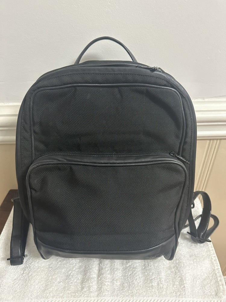 Tumi Ballistic Nylon/Leather Backpack 43042D3