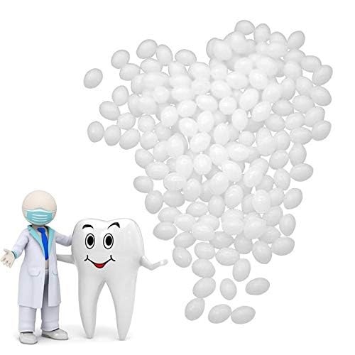Tooth Filling Thermal Beads Do it Yourself Moldable False Teeth for Temporary...