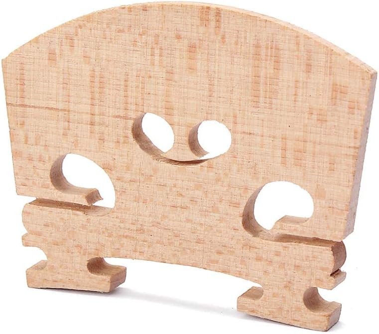 5 Pack Full Size Maple Violin Bridge 4/4 Fitted Replacement Parts