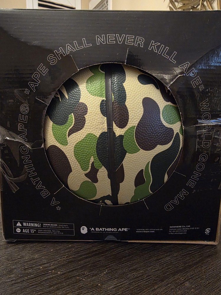 BAPE ABC Camo Basketball NEW