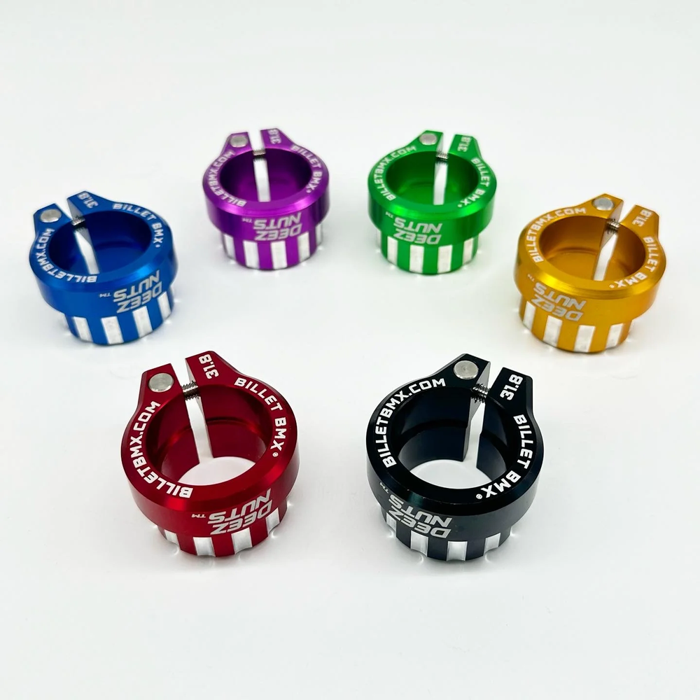 BILLET BMX™ DEEZ NUTS™ SEAT POST CLAMP 31.8mm