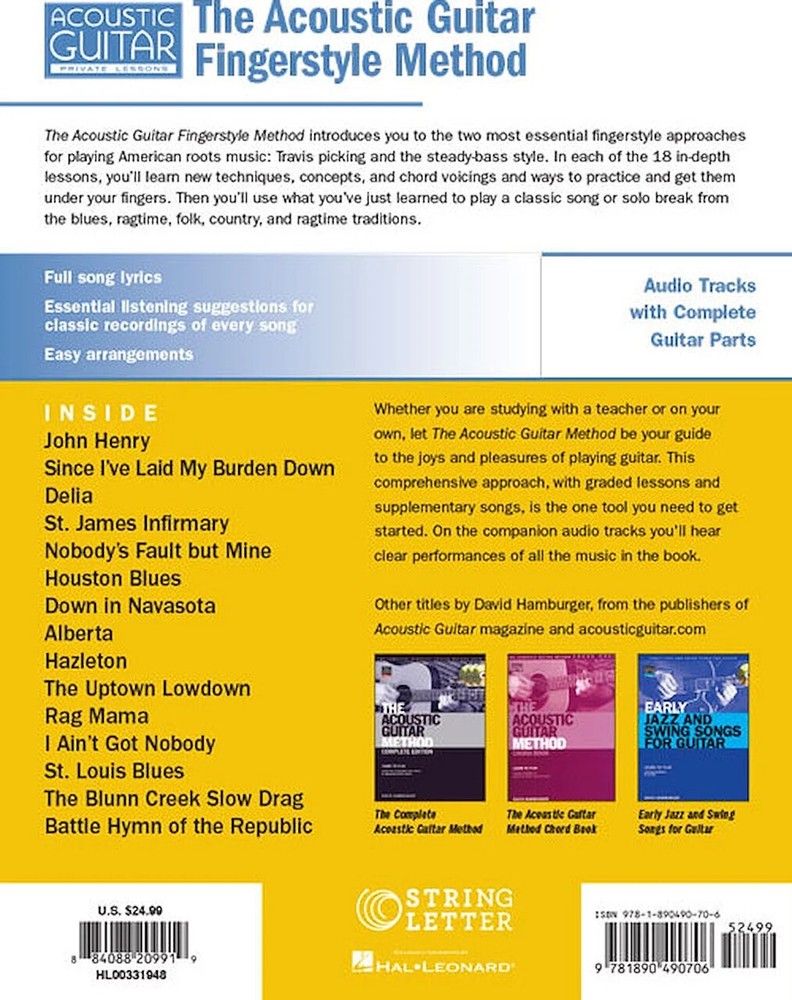 Acoustic Guitar Fingerstyle Method