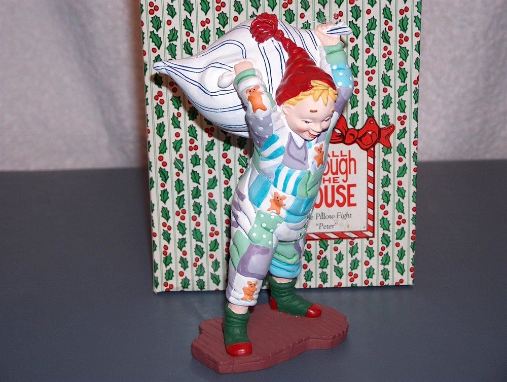 DEPT 56 ALL THROUGH THE HOUSE - PILLOW FIGHT PETER