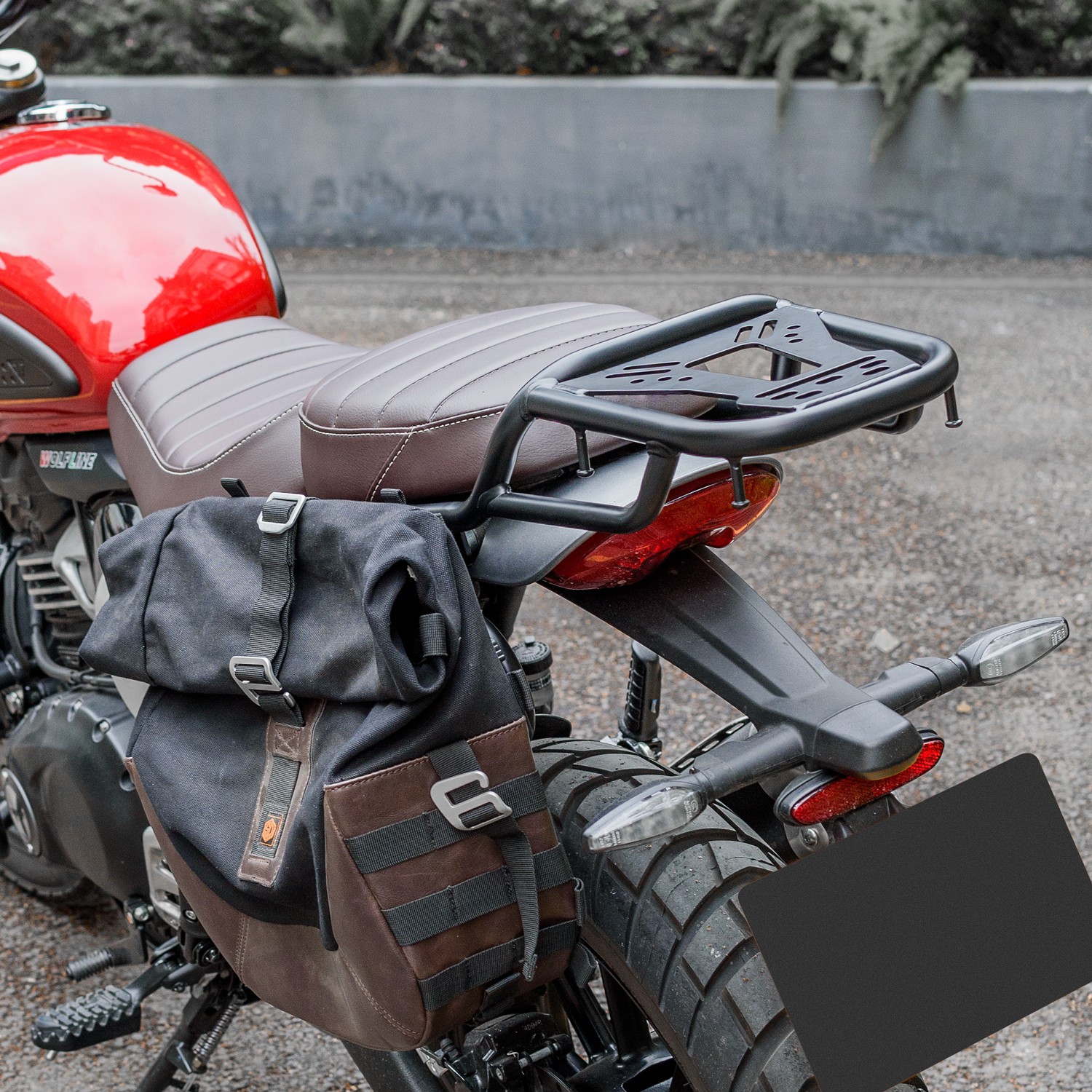 WOLFLINE Luggage Rack For Triumph Speed 400 Scrambler 400X Rear Carrier Bracket