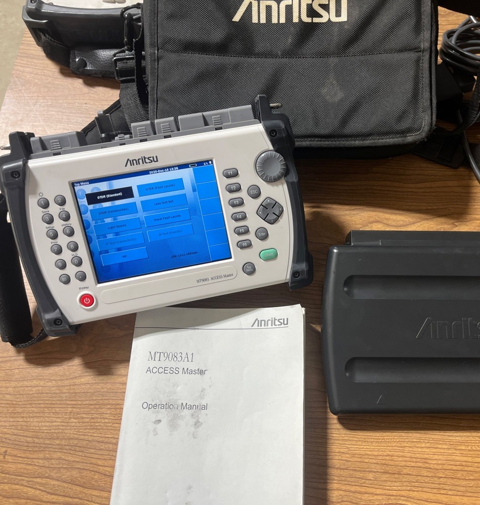 Anritsu Access Master MT9083A1 Opts 10/7/2