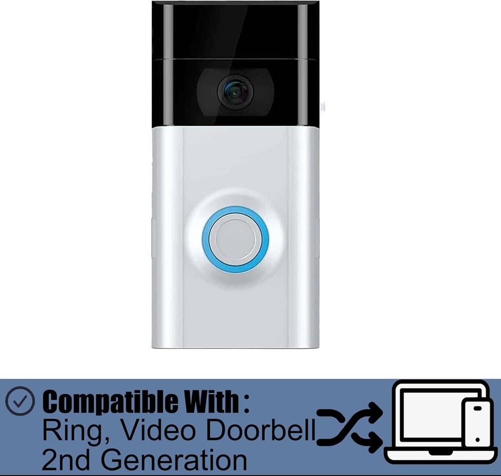 Ring S2 Battery Compatible with Ring Video Doorbell 2nd Generation Replacement
