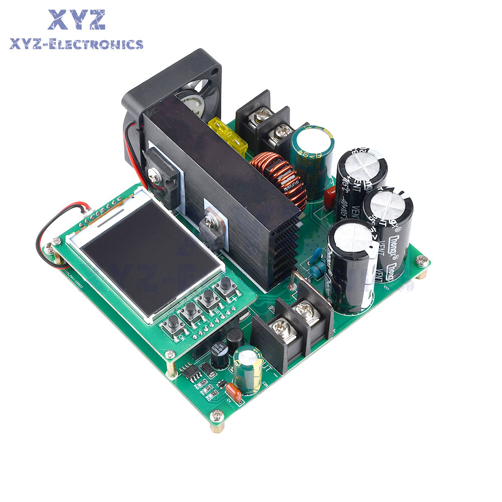 DC9V~60V 900W 15A CNC Constant Current Voltage DC Boost Module LCD Display