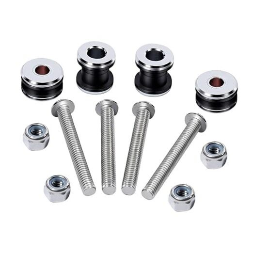 Quick Release Docking Hardware Kit Compatible with Harley Sportster Chrome#04