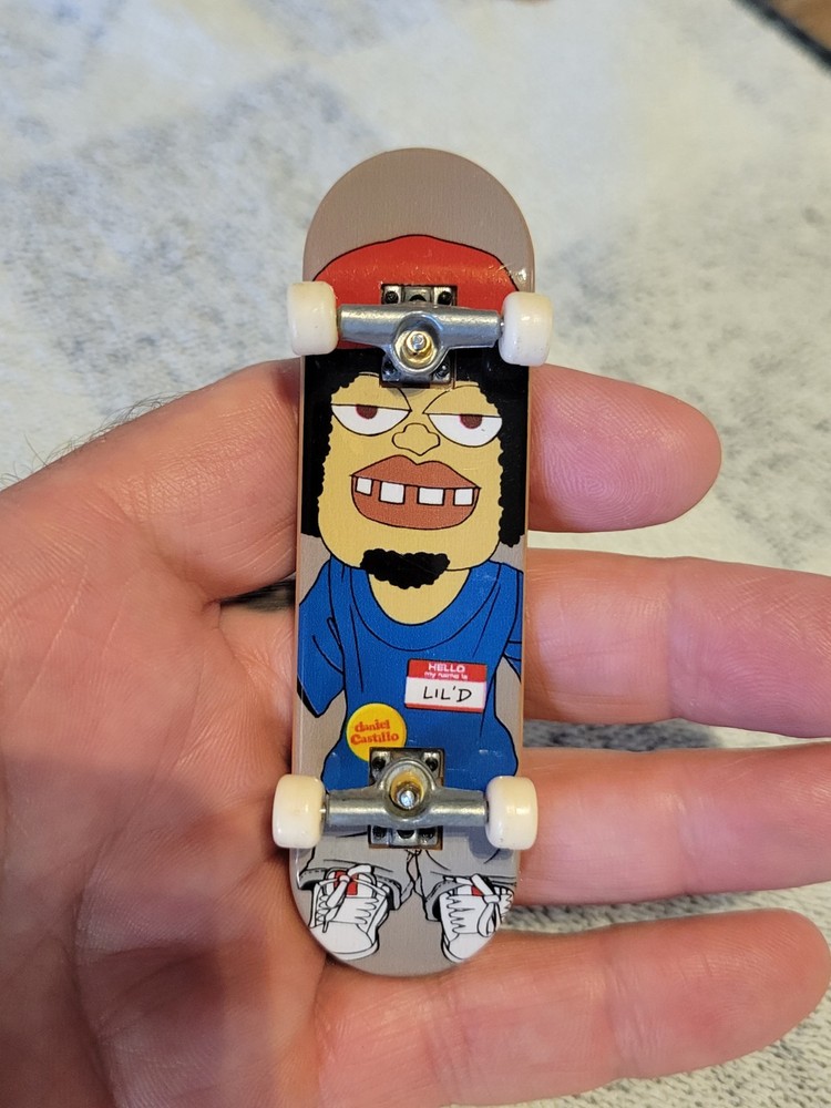 Tech Deck Daniel Castillo Chocolate Skateboards Chocolate Lil' Fingerboard.