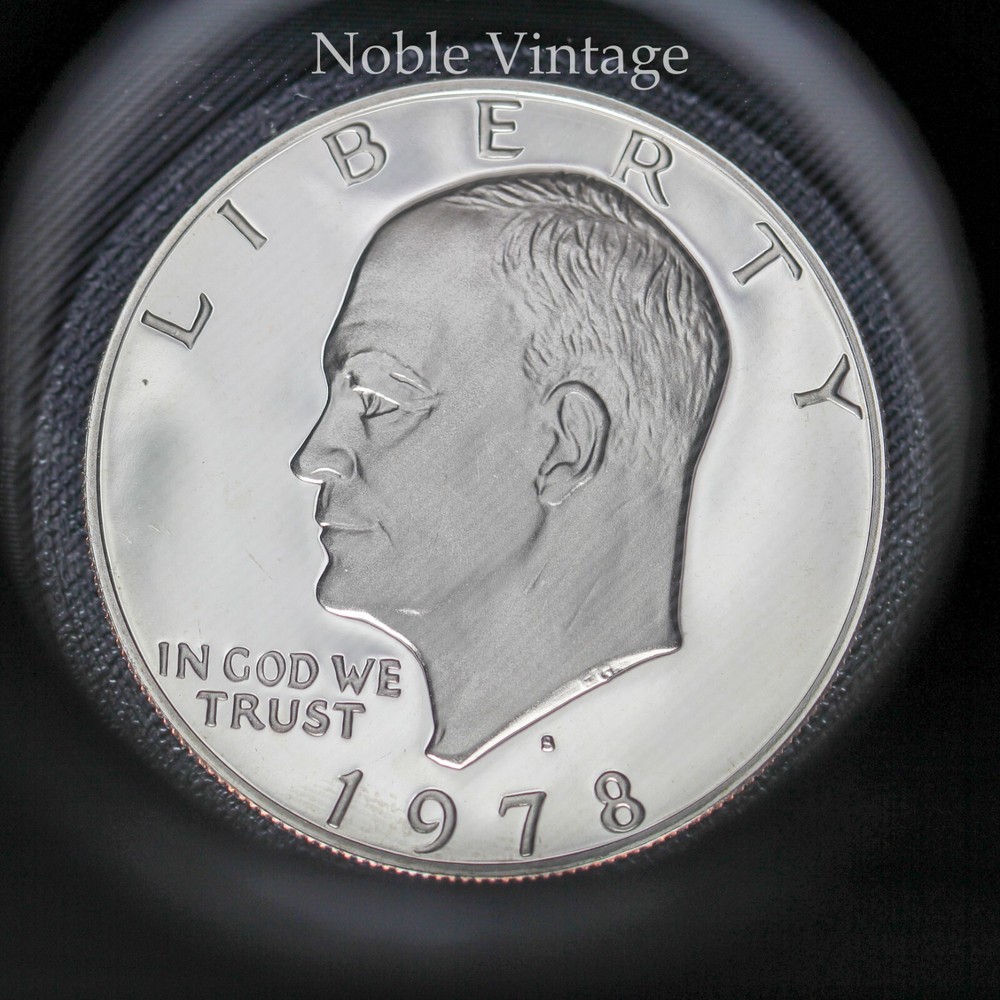 1978 S Proof Eisenhower (Ike) Dollar - From Clad Proof Set