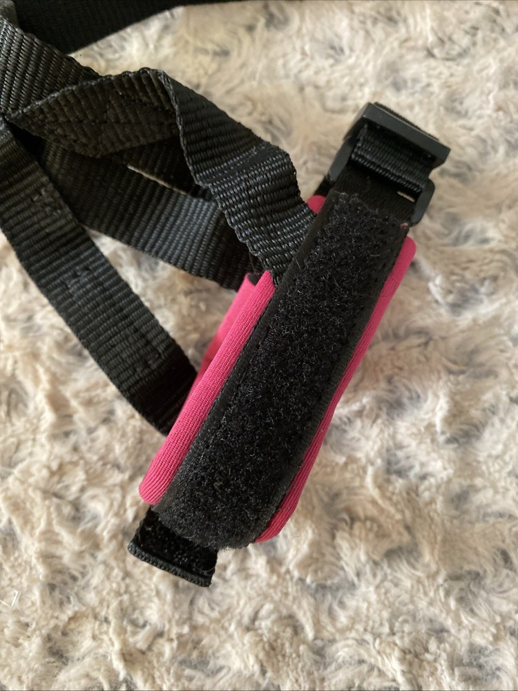 Bronzedog Soft Padded Nylon Dog Muzzle Pink Size Medium NWT