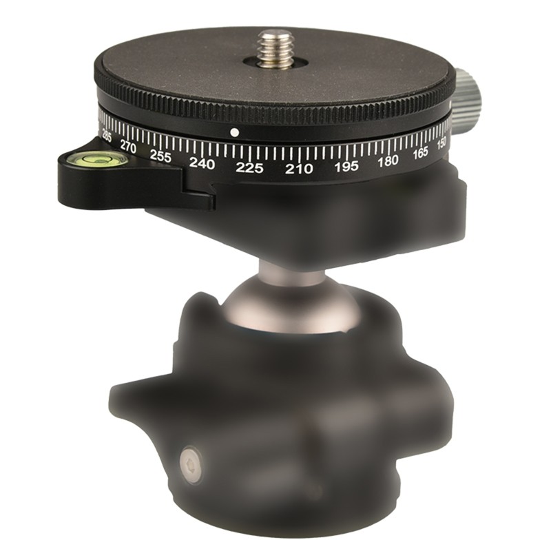 LP-60 Camera Panoramic Panning Base with Arca-swiss Type Plate with Bubble Level
