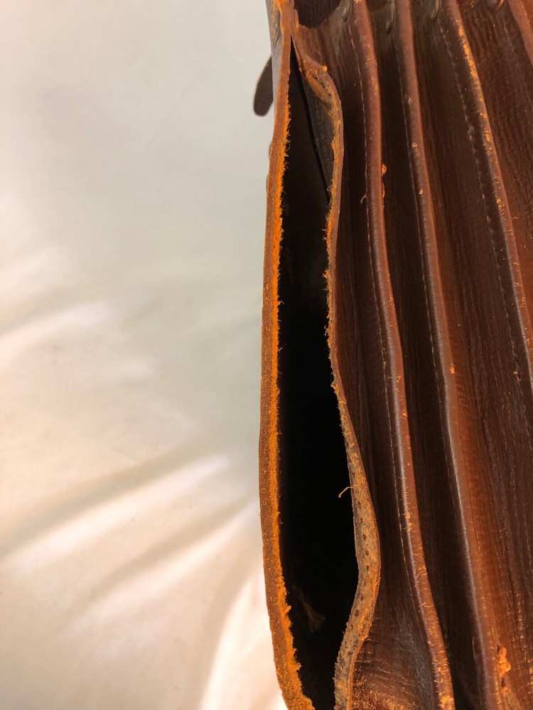 Type MB-1 Navigation Brief Case WW2 US Merit Leather Strap Company